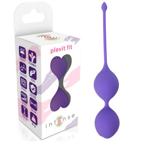 INTENSE PLEVIT FIT BOLAS SILICONA LILA