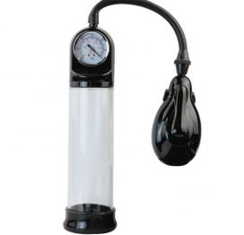 BOMBA DE ERECCION AUTOMATICA CON MEDIDOR DE PRESIÓN