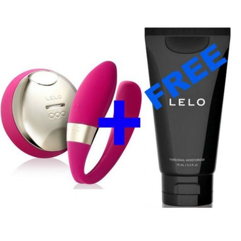 LELO - INSIGNIA TIANI 2 MASAJEADOR CERISE + LELO HIDRATANTE PERSONAL MOISTURIZER BOTTLE 75 ML GRATIS