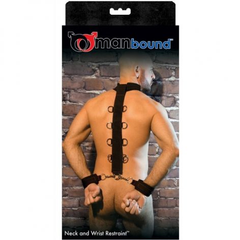 MANBOUND RESTRINGIDOR DE CUELLO CON ESPOSAS