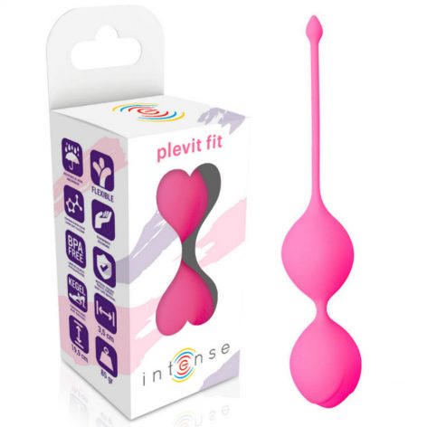 INTENSE PLEVIT FIT BOLAS SILICONA FUCHSIA