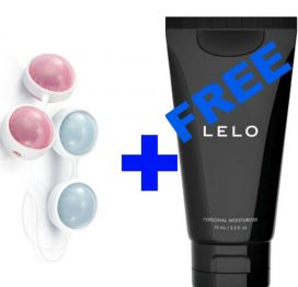 LELO - LUNA BOLAS CHINAS + LUBRICANTE PERSONAL MISTURIZER BOTTLE 75 ML DE REGALO