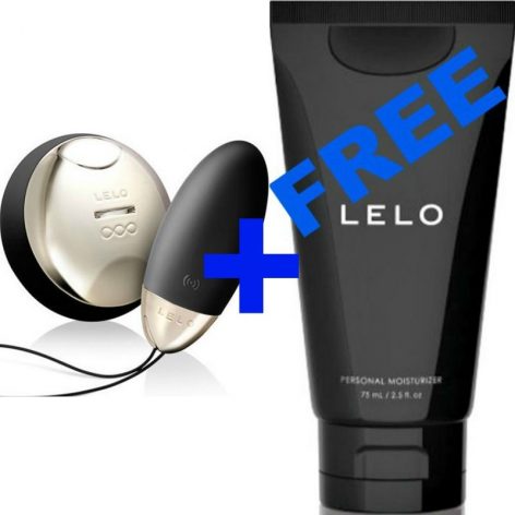 LELO - LYLA 2 INSIGNIA DESIGN EDITION HUEVO-MASAJEADOR NEGRO + LUBRICANTE PERSONAL MOISTURIZER BOTTLE 75 ML GRATIS