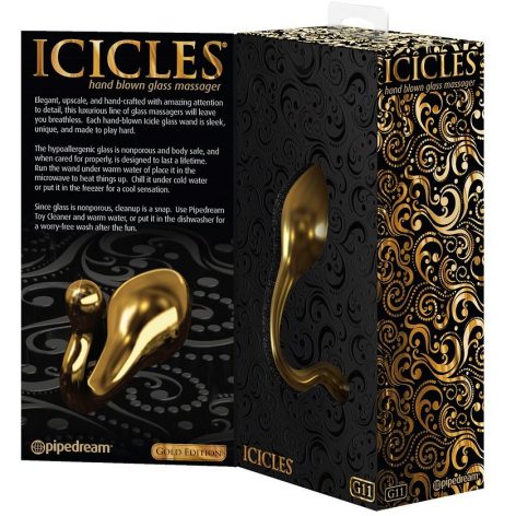 ICICLES GOLD EDITION MASAJEADOR CRISTAL G11