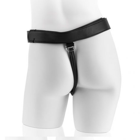 KING COCK HARNESS CON PENE REALISTICO NEGRO 22.9 CM - Imagen 2