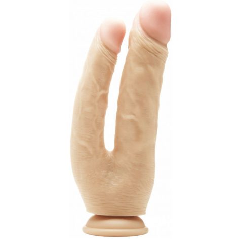 REAL ROCK DOUBLE COCK NATURAL / ANAL 17.5 VAGINAL 15CM