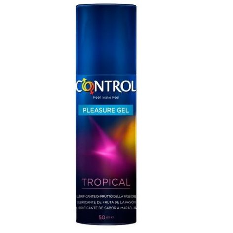 GEL LUBRICANTE CONTROL SABOR TROPICAL 50ML
