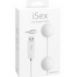 ISEX USB BOLAS KEGEL BLANCO