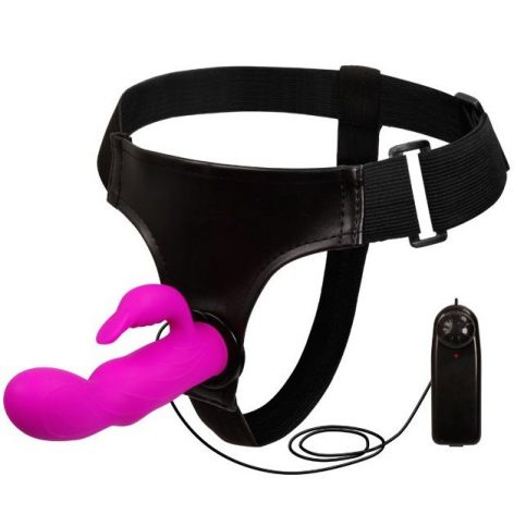 ULTRA HARNESS DOBLE VIBRACIÓN LILA