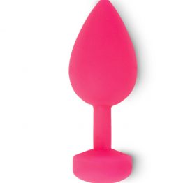 FUNTOYS GPLUG ANAL VIBRADOR RECARGABLE GRANDE ROSA NEON 3.9CM