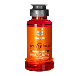 FRUITY LOVE ACEITE MASAJE EFECTOR CALOR 100 ML NARANJA/ ALBARICOQUE