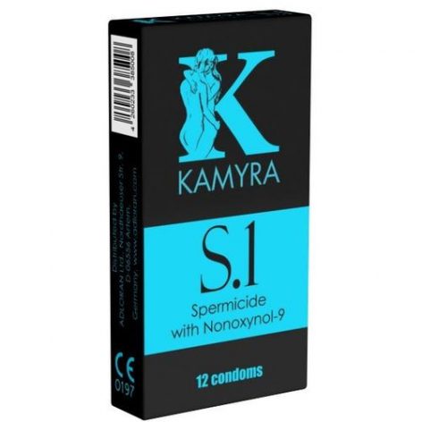 KAMYRA PRESERVATIVO ESPERMICIDA CON NONONXYNOL-9