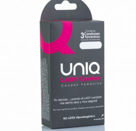 Condon Femenino sin latex UNIQ LADY