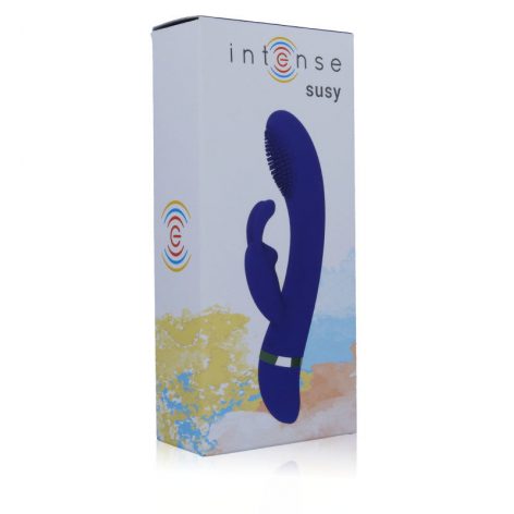 INTENSE SUSY VIBRADOR OSCILANTE SILICON RABBIT LILA - Imagen 2