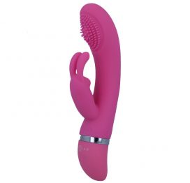 INTENSE SUSY VIBRADOR OSCILANTE SILICON RABBIT ROSA